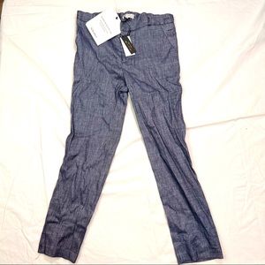 Milly Minis Girls Jackie Pants NWT Retail $164 Size 12 Tiny A050122 Made In USA